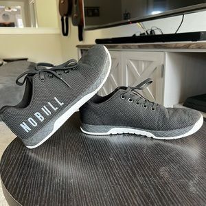 NOBULL Women’s Trainer. Size 8.5. Black/White.